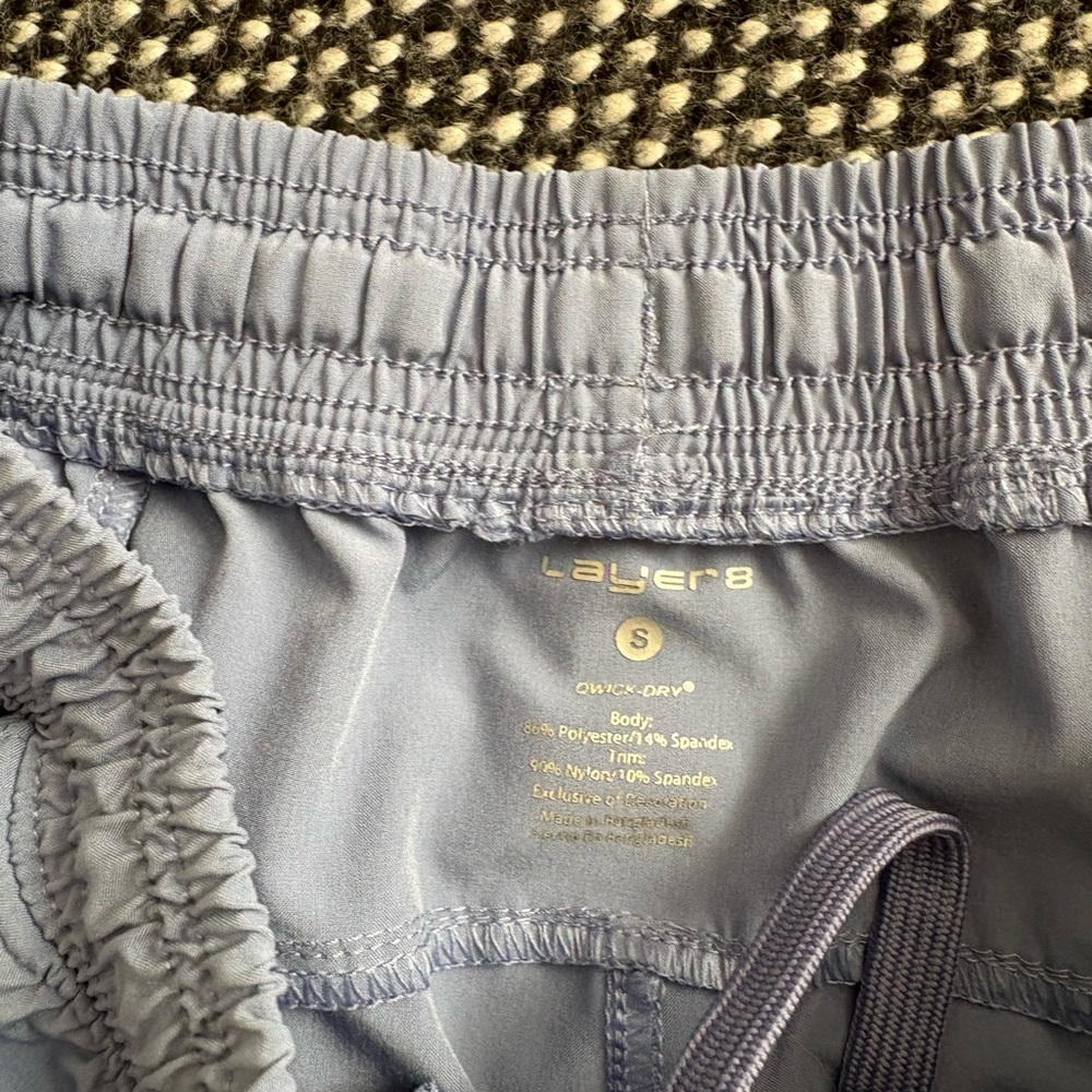 Layer 8 Quick-Dry Gray Active Shorts - Picture 5 of 5